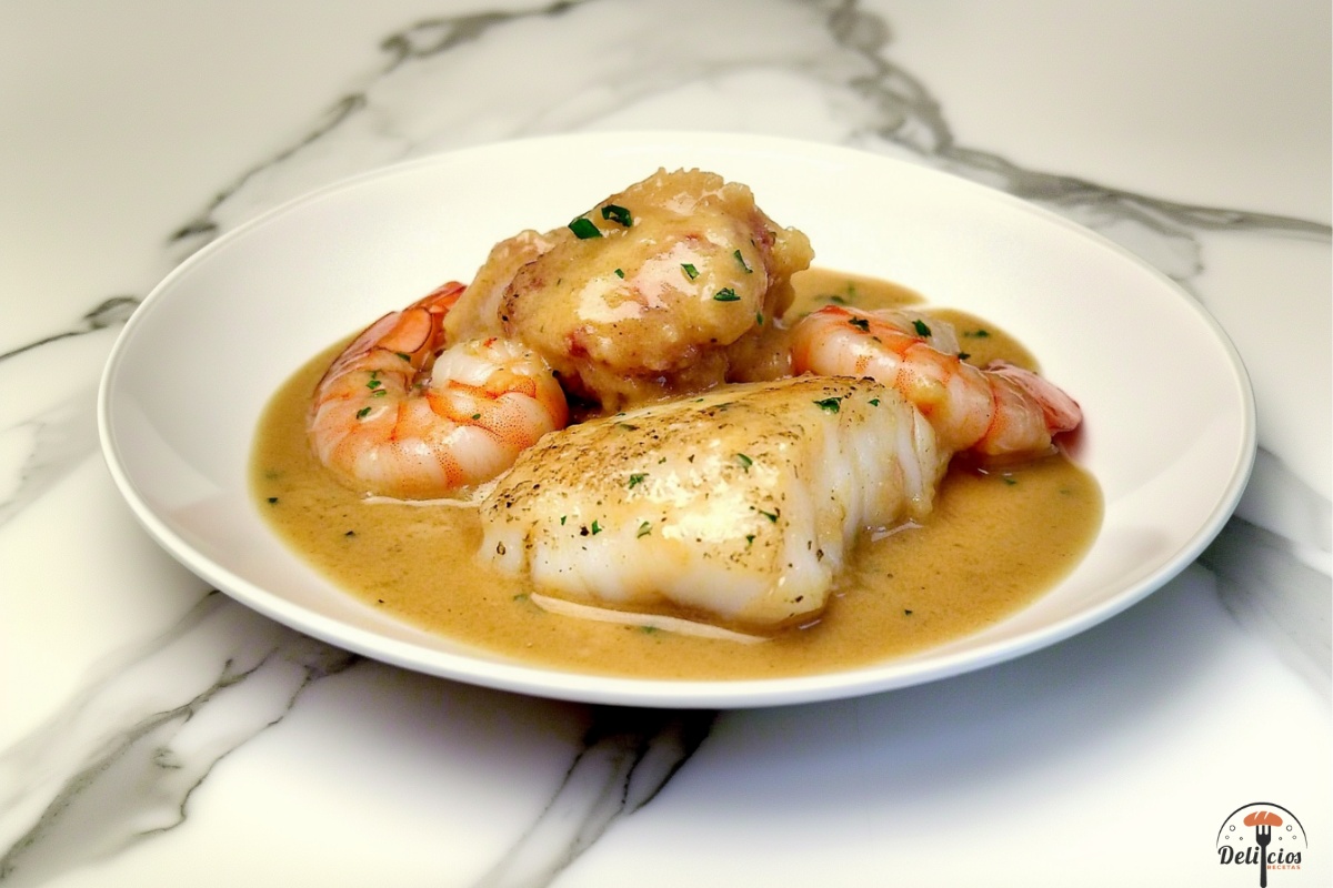 Bacalao en salsa futo