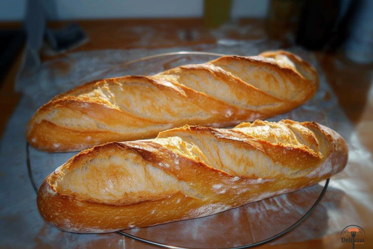 Baguette casera fácil imagen