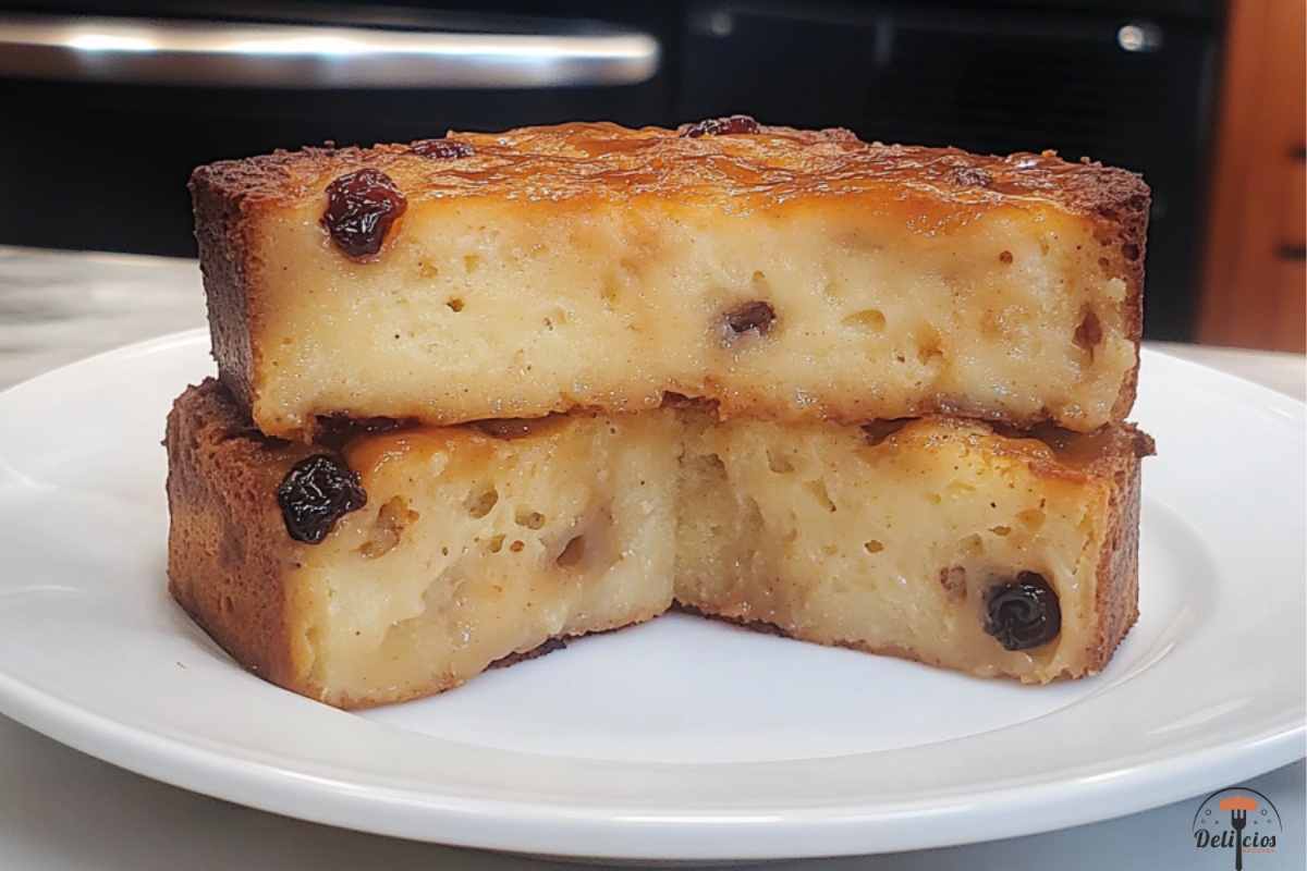 Budín de Pan al Estilo Puertorriqueño imagen
