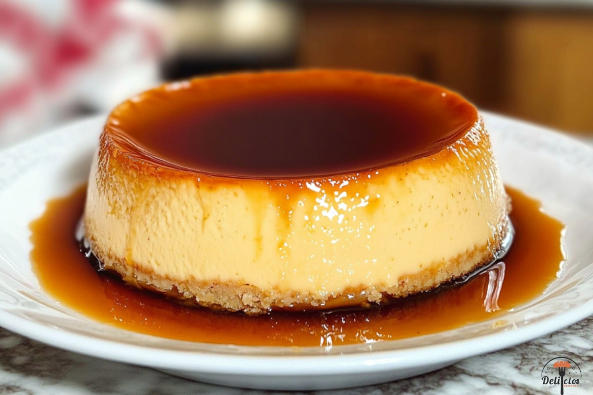 Flan Casero de Vainilla futo