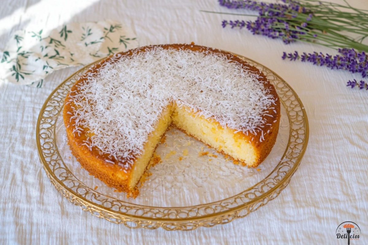 Pastel de Coco con Leche Condensada futo