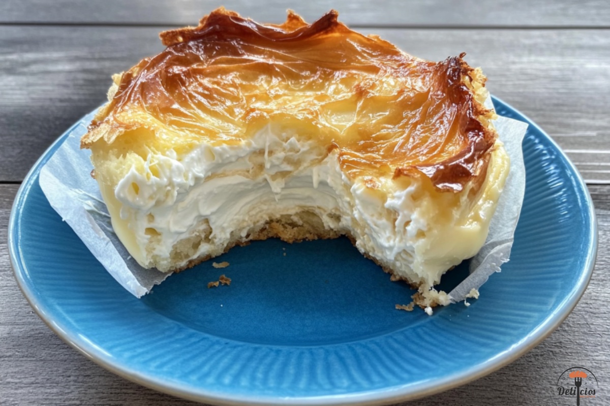 Pastel de Yogur Cremoso de 3 Ingredientes futo