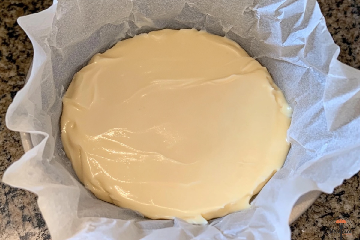 Pastel de Yogur Cremoso de 3 Ingredientes paso 2