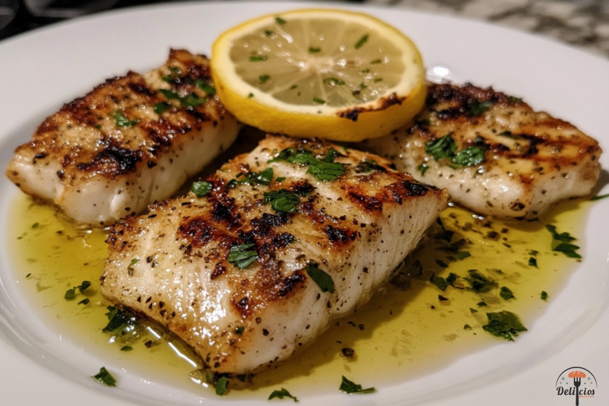 Pescado a la Plancha con Limón y Mostaza futo