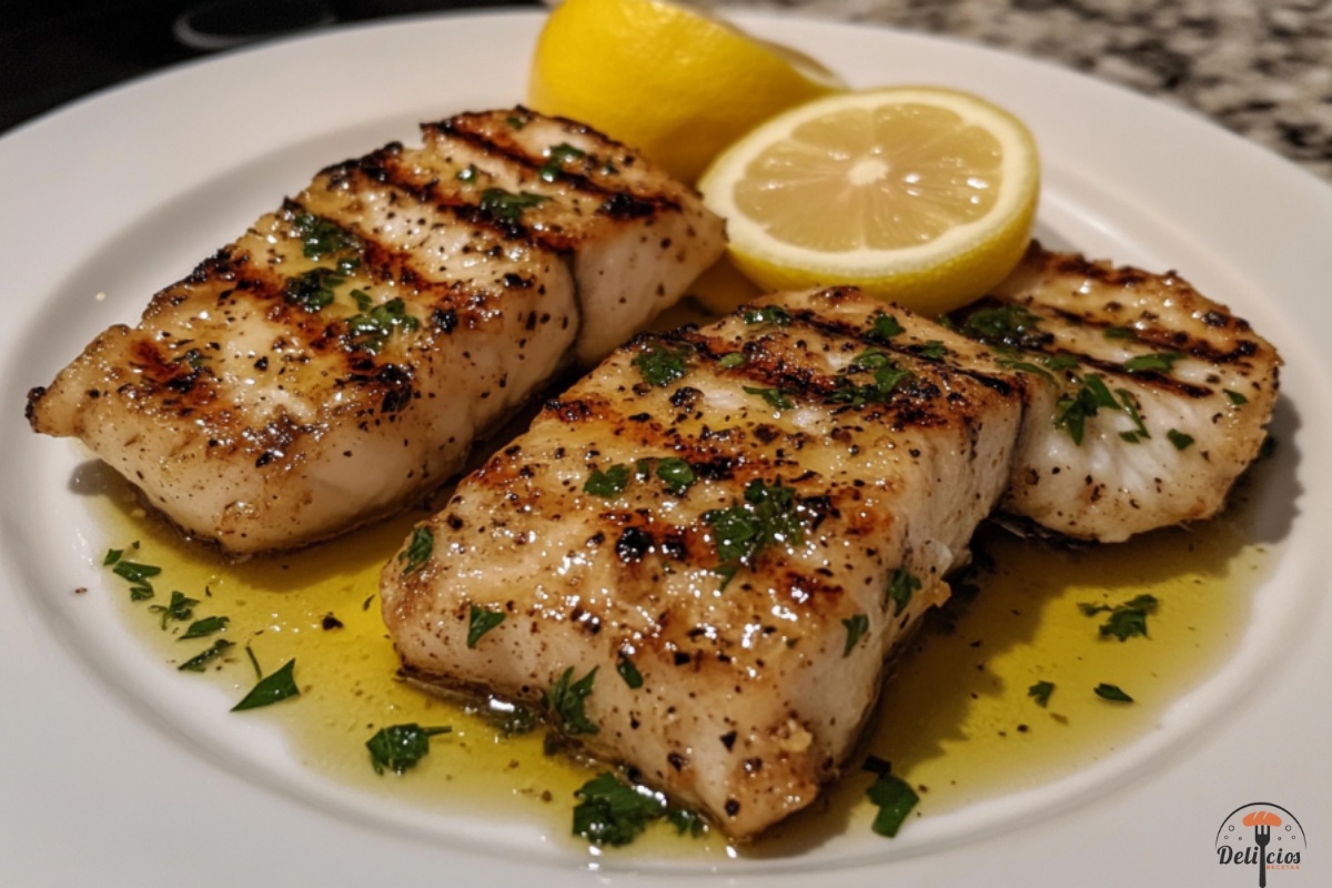 Pescado a la Plancha con Limón y Mostaza imagen