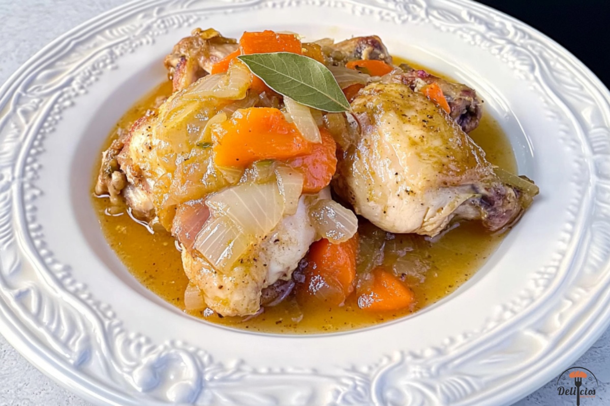 Pollo en Salsa al estilo de la abuela receta futo