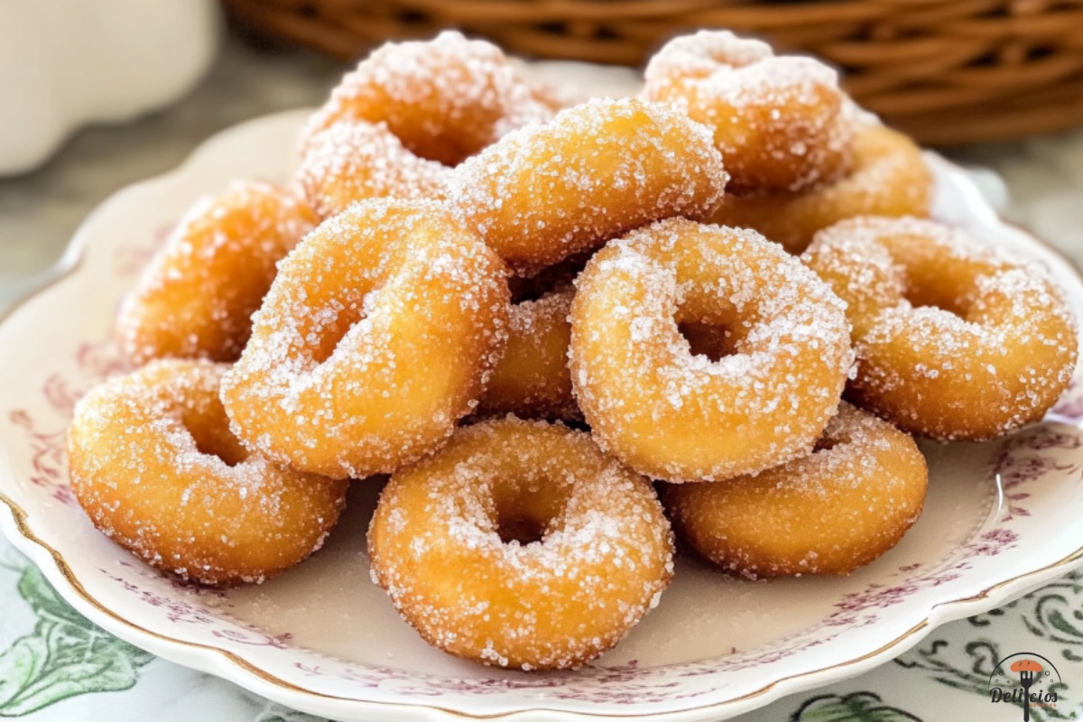 Roscós fritos de huevo imagen