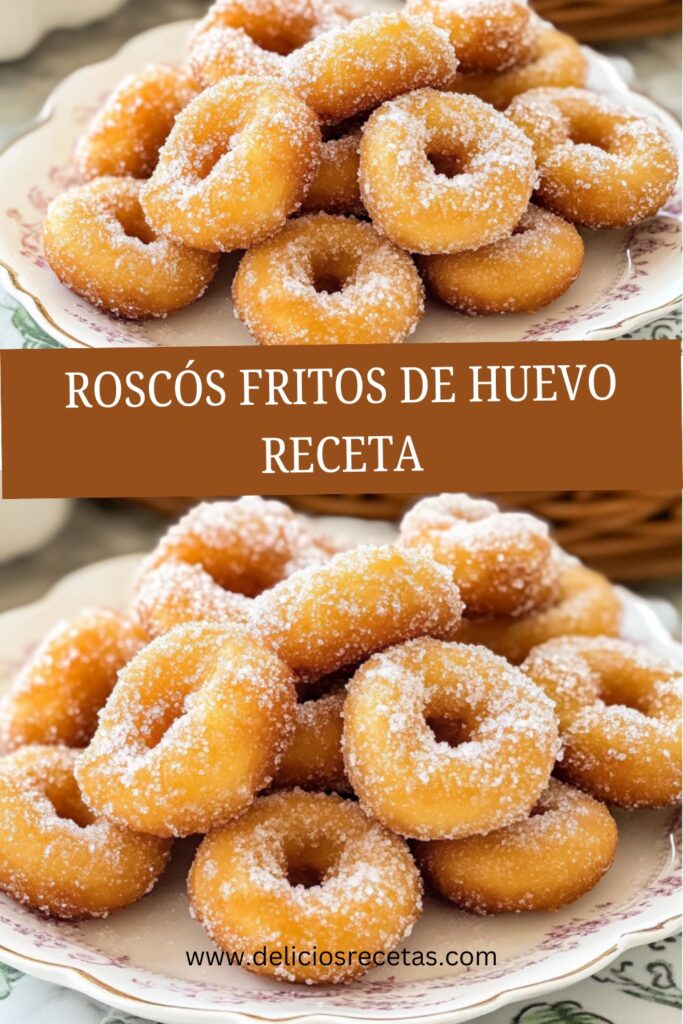 Roscós fritos de huevo pin