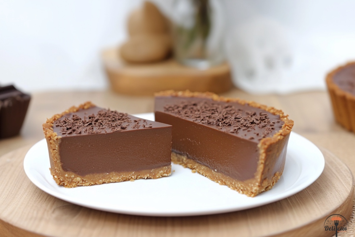 Tarta de Chocolate y Cuajada futo