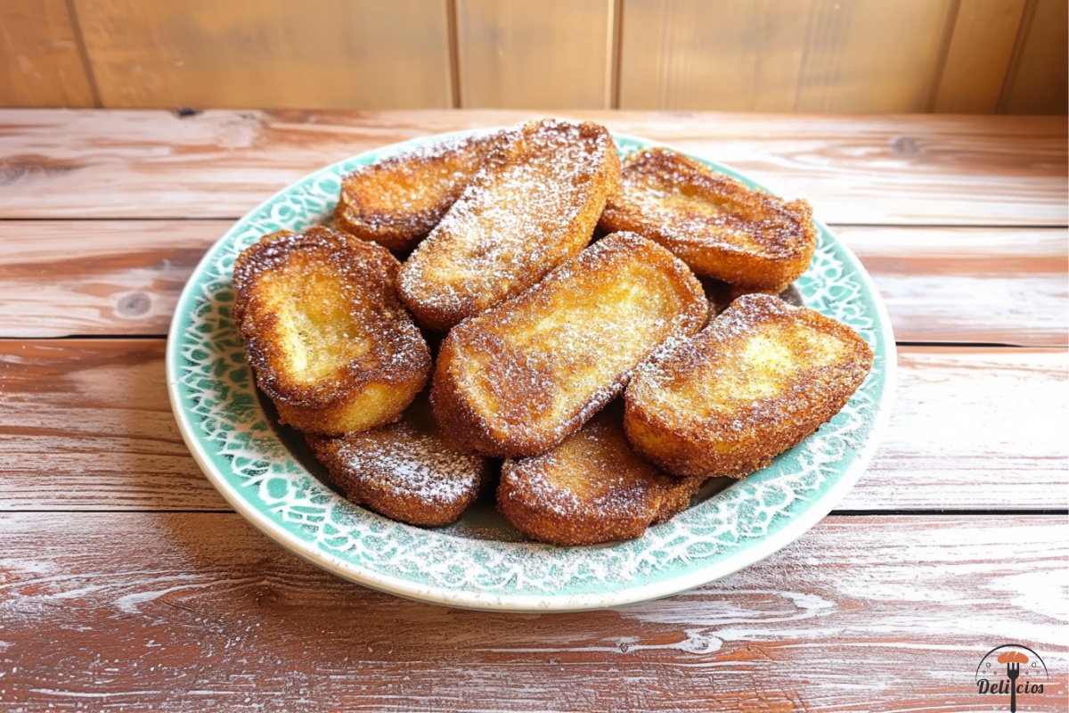Torrijas con vino imagen