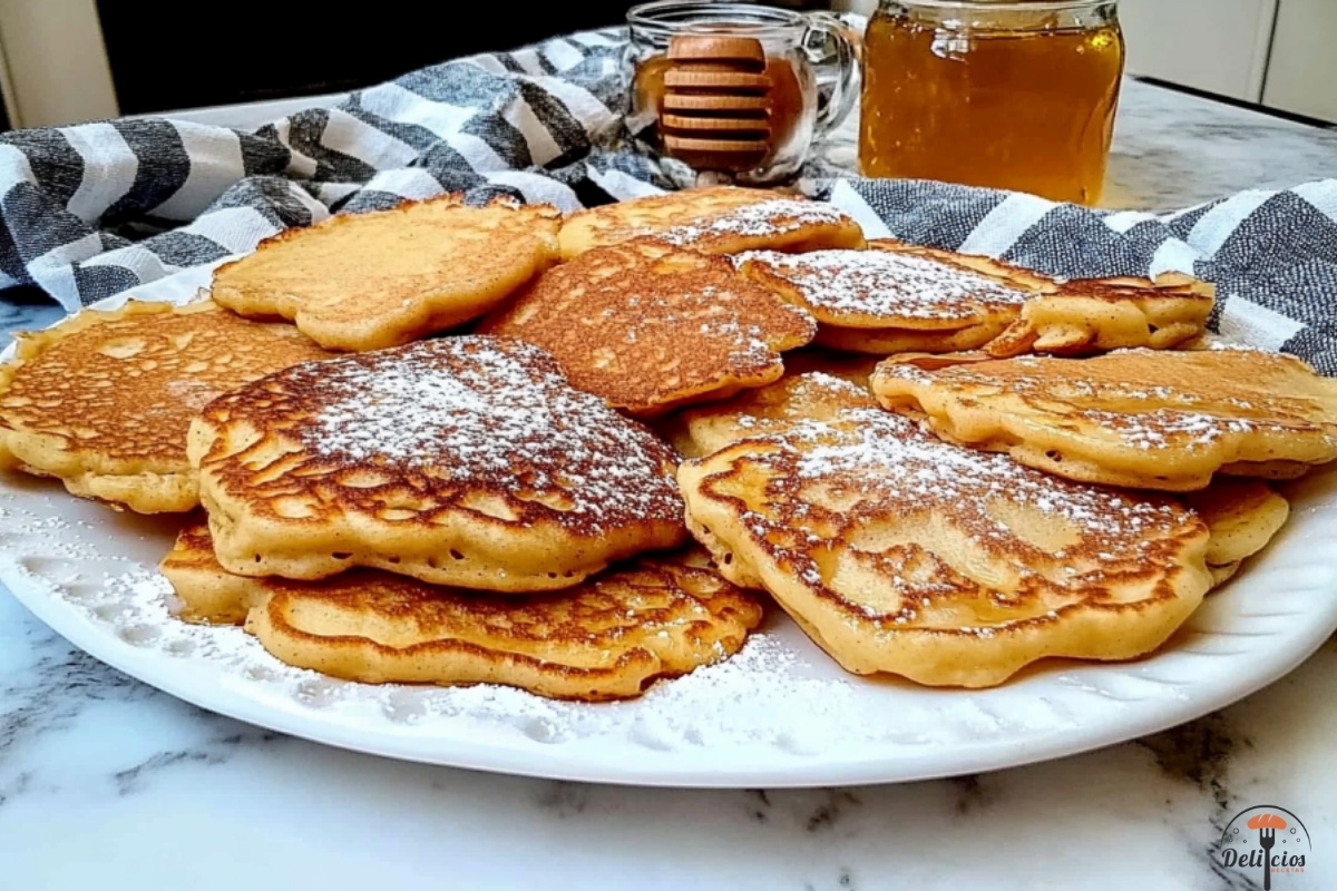 Tortitas de Manzana y Yogur en 10 Minutos futo
