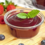 coulis de frutos rojos futo