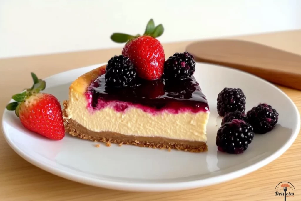 salsa de frutos rojos para cheesecake futo