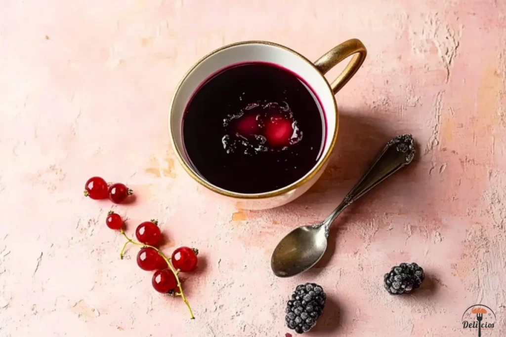 topping frutos rojos imagen