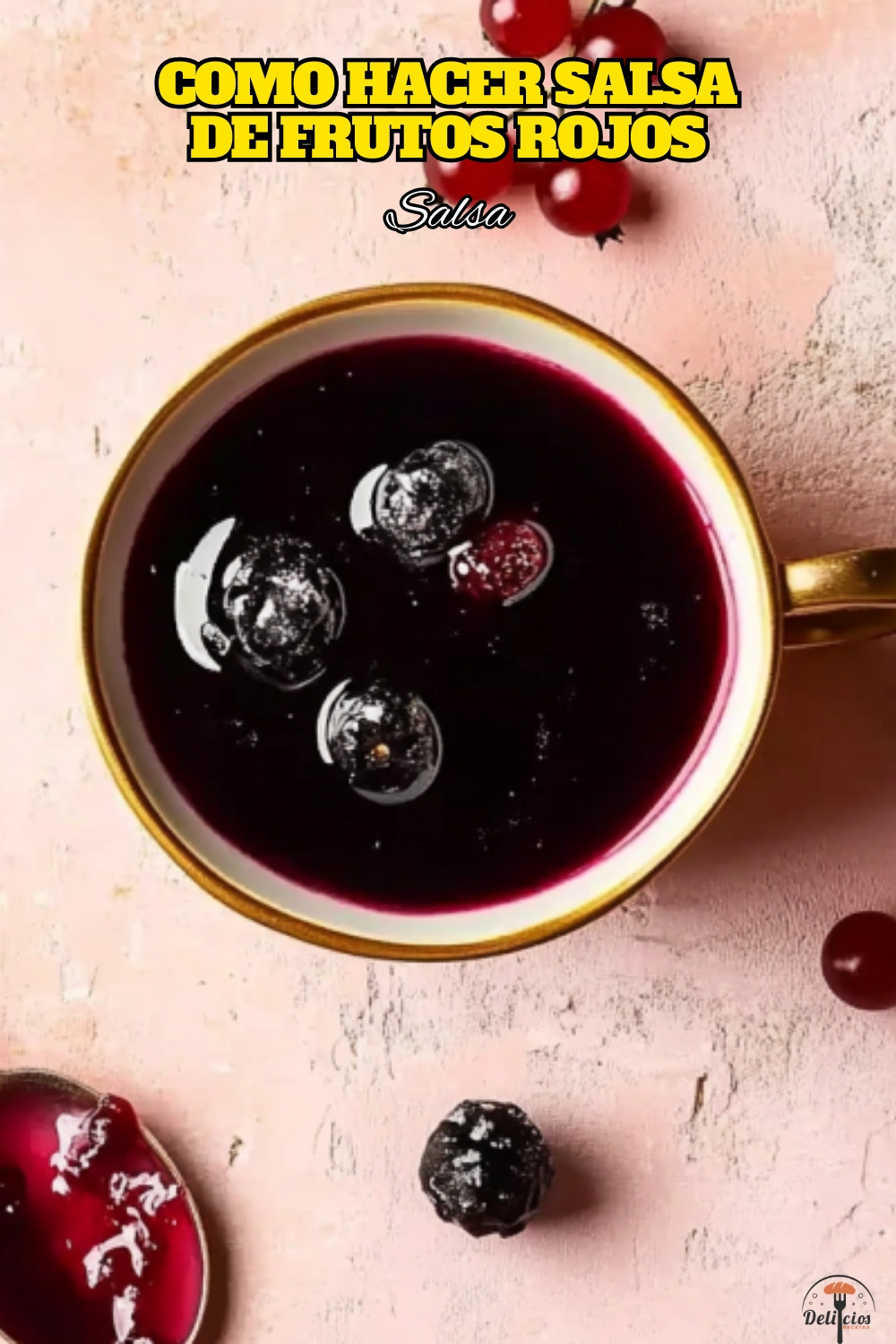 topping frutos rojos