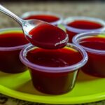 coman gelatina de Flor de Jamaica futo