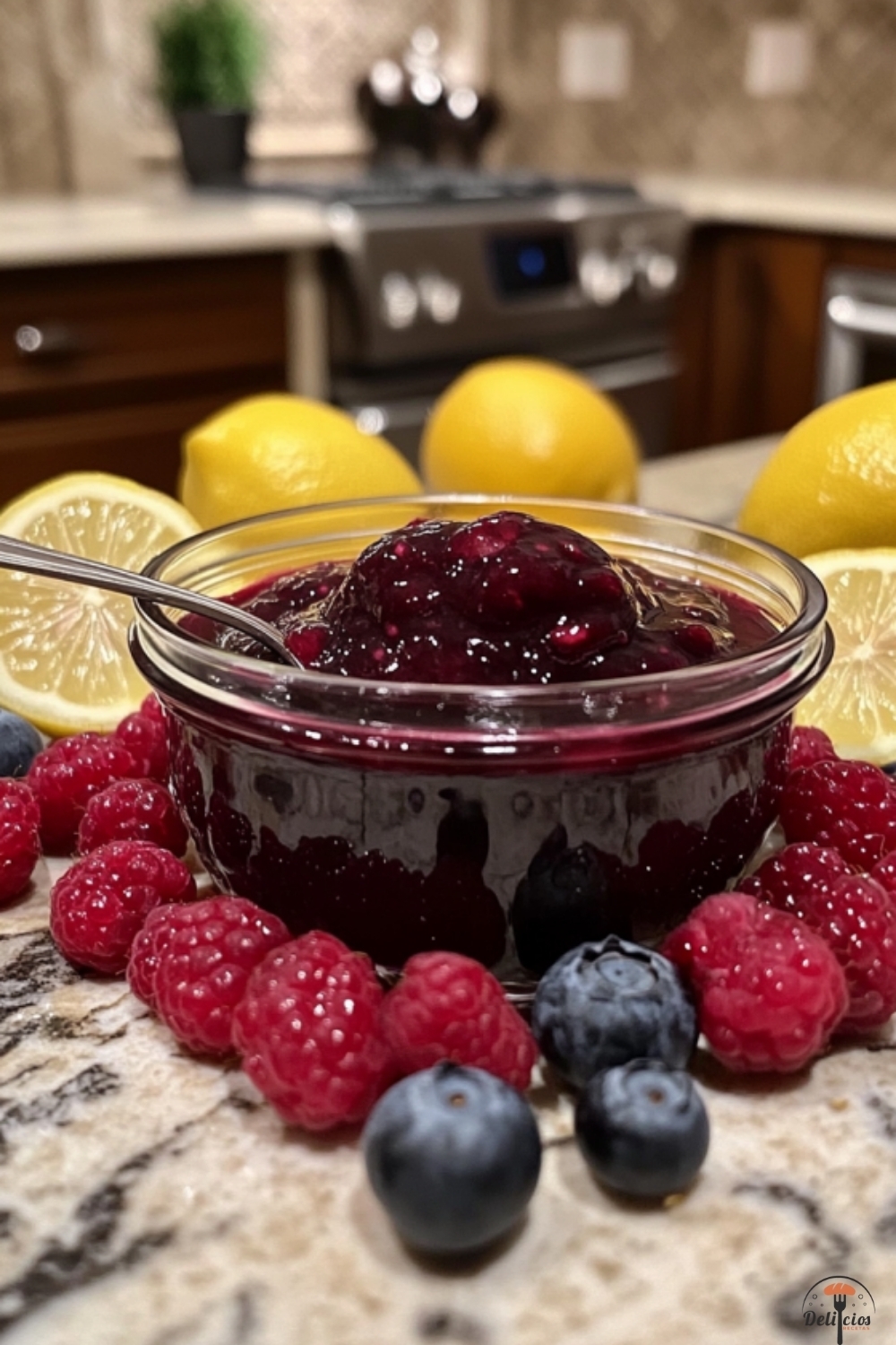 Preparación paso a paso de coulis de frutos rojos casero