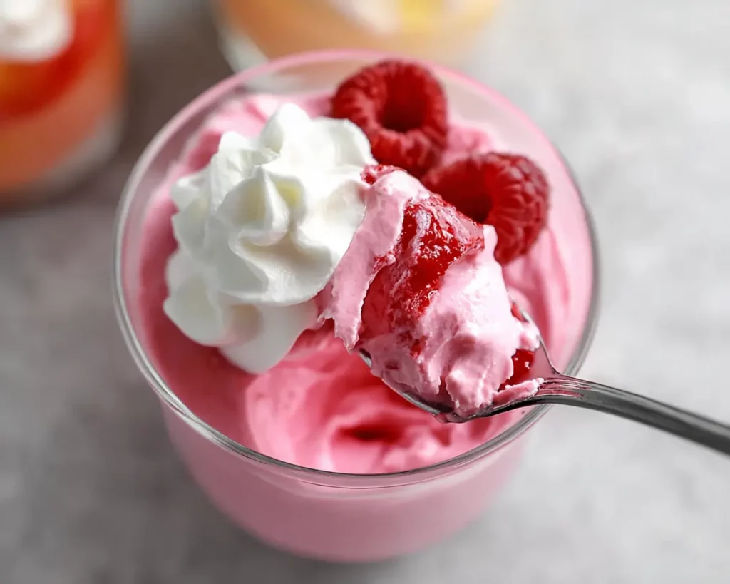 gelatina con yogurt griego