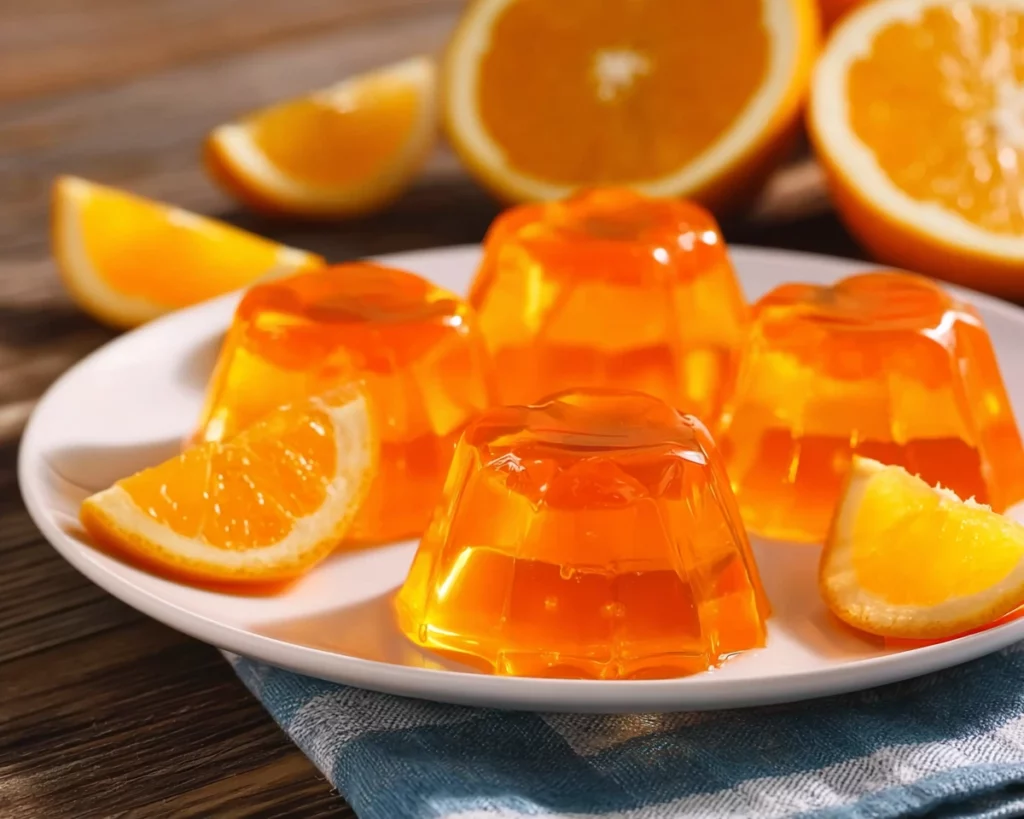 gelatina de naranja natural receta