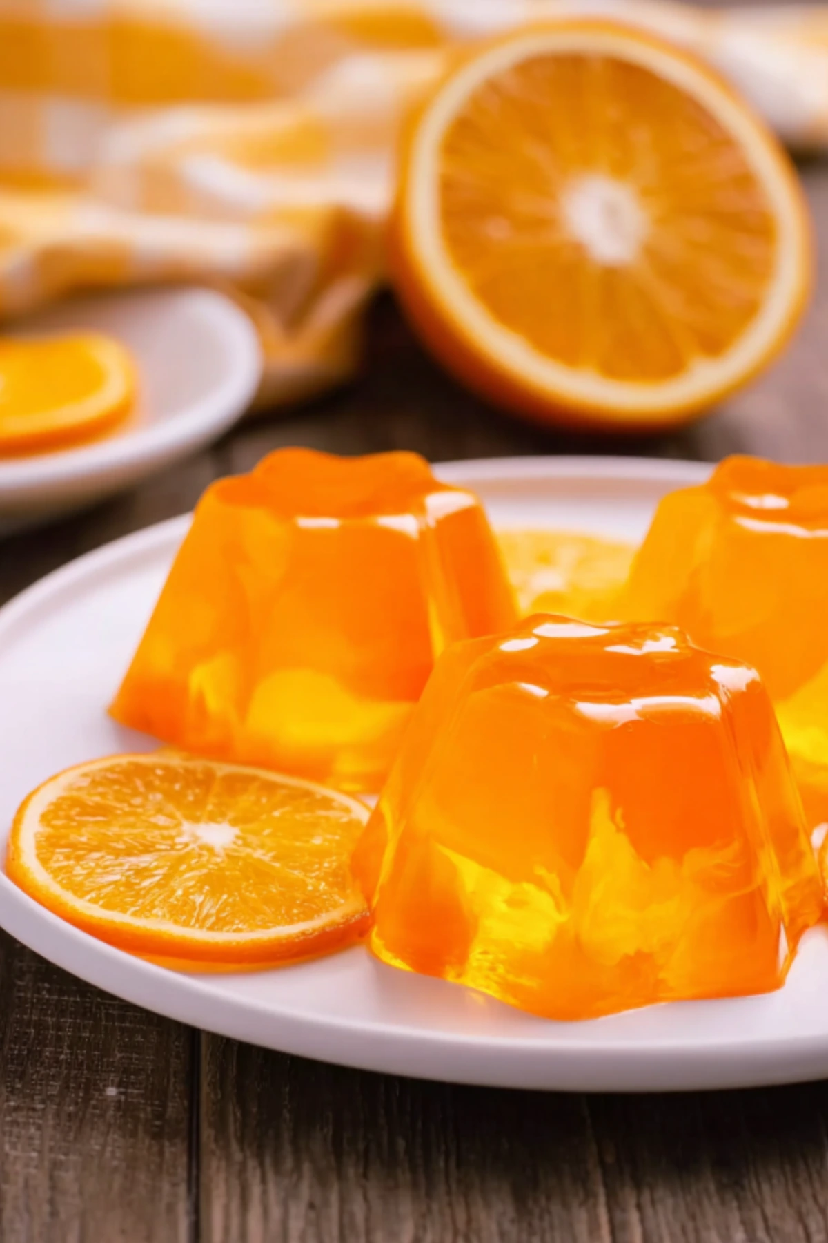 gelatina de naranja natural