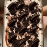 receta de tarta de queso Oreo japonesa sin hornear